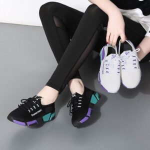 Bulksuki Wholesale Ladies Low Cut Classy Rubber Sneakers Shoes sapatos #021