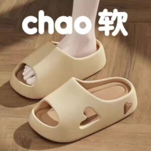 Bulksuki Wholesale Women's Anti-Slip Thick-Soled Wedge Sandals With Poop-Shape Design, Suitable For Indoor & Outdoor