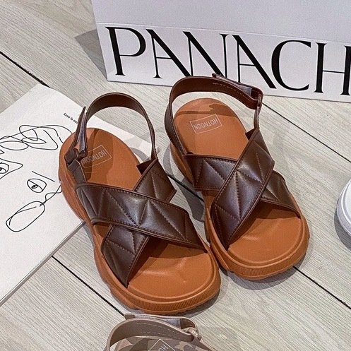 Bulksuki Wholesale Thick-soled platform sandals for women's summer outer wear new Internet celebrity ins trendy#2L - Image 3