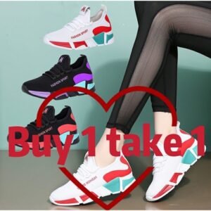 Bulksuki Wholesale 2 pcs(Buy 1 take 1 )Korean Rubber Sneakers Ladies Shoes For Women on big sale #M8-1