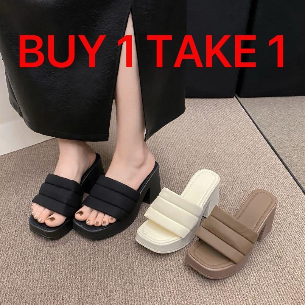 Bulksuki Wholesale buy1 take1 women summer outer wear new waterproof high-heeled sandals - Image 7